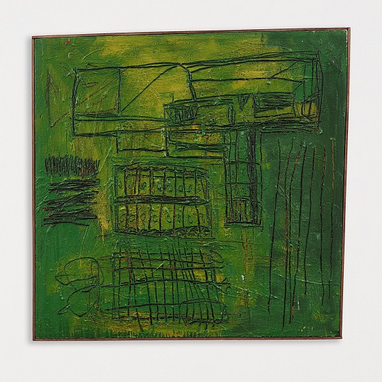 BOYTCHIE, UNTITLED (BONES IN A VAT OF ACID)
2024, Mixed Media on Canvas