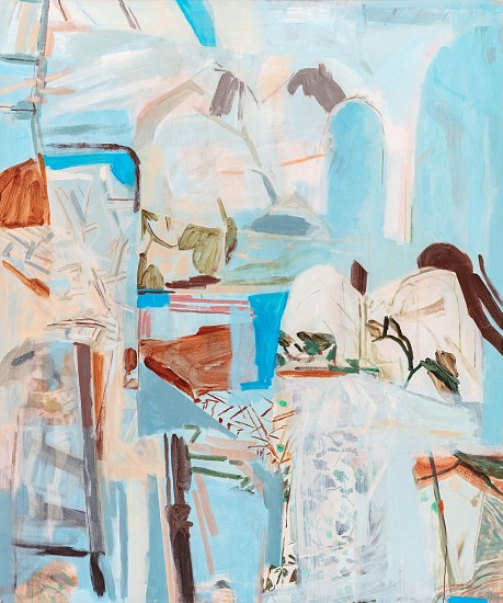 JEANNE HOFFMAN, SEAS DRYING IN THE WIND
2026, ACRYLIC ON ITALIAN COTTON