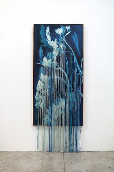 SANELL AGGENBACH, SYNCHRONICITY
2026, OIL AND COTTON THREADS ON CANVAS