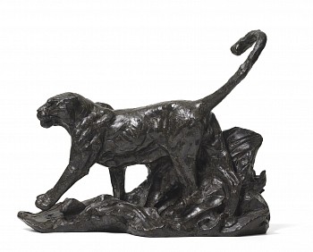 s508 walking leopard viii maquette