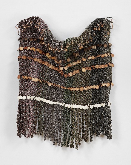 LIZA GROBLER, ARMOUR III
2025, ROPE, MACRAME AND SHELLS