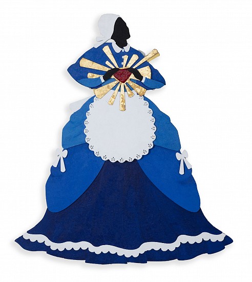 MARY SIBANDE, GEOMETRY OF MERCY
2025, AUTOMOTIVE PAINT AND ACRYLIC ON MILD STEEL