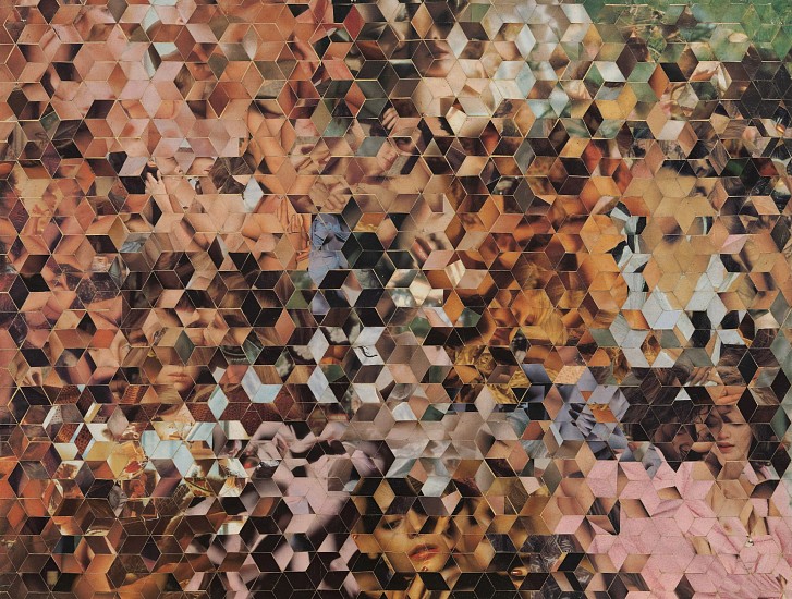 FAITH XLVII, THE ART OF LOVING WOMAN DECONSTRUCTED IX
2018, Collage on Board