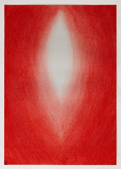 FAITH XLVII, THE SEVEN RAYS: THE FIRST RAY
2023, WAX CRAYON ON HAHNEMUHLE NOSTALGIE