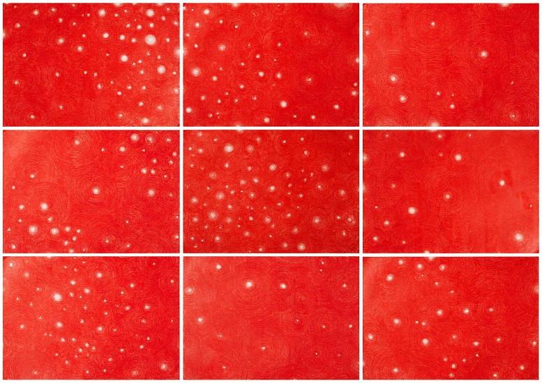 FAITH XLVII, SKY MIRROR I
2023, WAX CRAYON ON HAHNEMUHLE NOSTALGIE