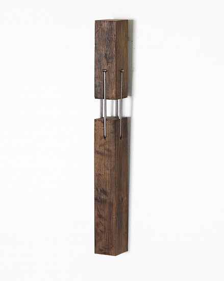 WARREN MAROON, THE HANDSHAKE'S NOT WORTH THE GRIP 13
2026, IMBUIA AND STAINLESS STEEL