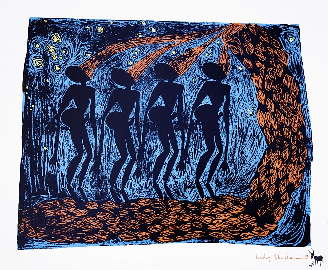 LADY SKOLLIE, WE SLAYED THE WOMEN
2017, Giclee Print