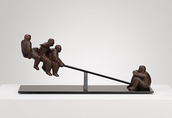 florian wozniak swing 2020 ed. of 8 bronze 34 x 75 x 22 cm mr c mike hall 1