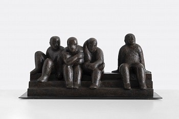 wozniak waiting l ed of 8 bronze 47.5 x 103 x 40 cm hr c matt slater 1