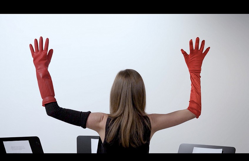 KLARA DU PLESSIS, HANDS THROW ASIDE THEIR WEAPONS, BUT CANNOT REMOVE THEMSELVES LIKE GLOVES
2026, VIDEO