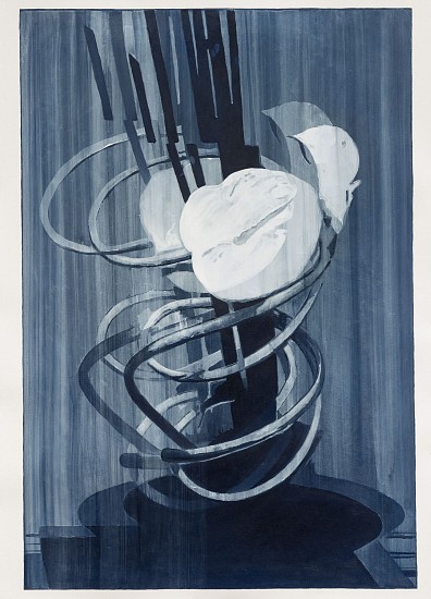 SANELL AGGENBACH, CHROMA 1
2025, OIL ON PAPER